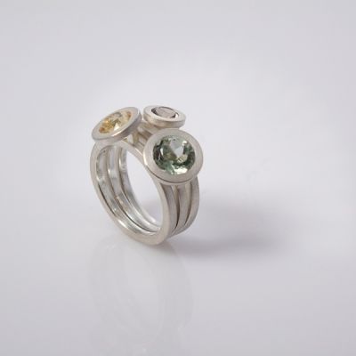 ALL - Ringe (Quarz, Silber)